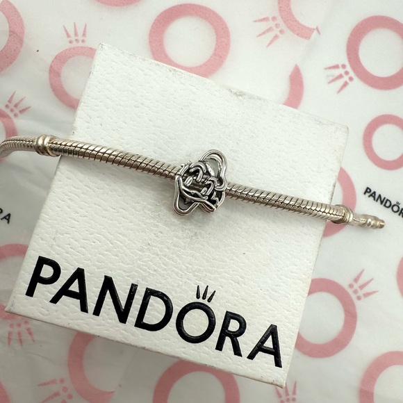 Disney, Donald Duck Openwork Charm Sterling Silver 925 pandora authentic charm - Picture 2 of 3